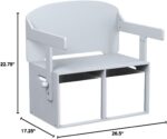 Delta Kids MySize Children Convertible Exercise Bench - Greenguard Gol... - Image 4