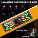 Multi-Useful Push-Up Plate with 4 Shade Zones and 16 Holes. Portab... - Image 4