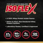 ALLMAX Diet ISOFLEX Whey Protein Isolate, Caramel Macchiato - 2 l... - Image 4