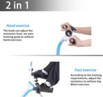 Pedal Exerciser for Seniors - Adjustable Resistance Hand Bike, Portabl... - Image 4