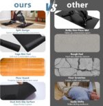 2PCS 0.24" Thick Mat Pads for Peloton Bike & Idea 2 Rower – Non-Sli... - Image 5