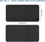 2PCS 0.24" Thick Mat Pads for Peloton Bike & Idea 2 Rower – Non-Sli... - Image 7