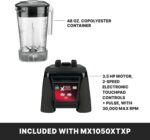 Waring Business MX1050XTXP 3.5 HP Blender with Digital Keypad, Pu... - Image 4