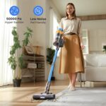 Cordless Vacuum Cleaner, 600W 50KPA 70Mins Vacuum Cleaners for House, S... - Image 3