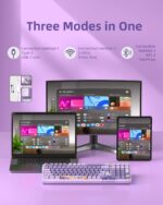 MageGee SKY98 Wi-fi Gasket Mechanical Gaming Keyboard, 96% Scorching Swap... - Image 4