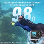 icefox i7 Motion Digital camera 4K 60FPS 30MP with 2X 2150mAh Batteries, Beneath... - Image 4