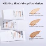 TUNBOT Liquid Make-up Basis with SPF 50, Make-up to Cowl Facial Im... - Image 5