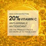 Premium 20% Vitamin C Serum For Face with Hyaluronic Acid, Retinol & A... - Image 3