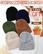 Liitrsh Pack of 6 Winter Child Beanies Delicate Heat New child Toddler Toddler... - Image 5