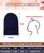 Liitrsh Pack of 6 Winter Child Beanies Delicate Heat New child Toddler Toddler... - Image 6