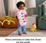 Fisher-Worth Child Musical Toy Set Glow and Develop Kick & Play Piano Health club ... - Image 6