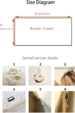 Ardemy Floral Canvas Wall Artwork for Dwelling Room Giant Magnolia White Flo... - Image 8