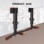 Pull Up Bar Wall Mounted: Adjustable Wall Joist Mount Pull Up Bar & Ch... - Image 3