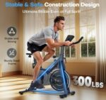 Train Bike, CHAOKE Quiet Magnetic Resistance 300LB Capability Station... - Image 3