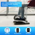 Beneath Desk Elliptical Machine with App – Quiet & Moveable Electrical Ped... - Image 6