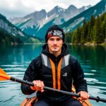 VELENTI Rowing Beanie Hat – Eat Sleep Row Repeat Embroidered Knit Wint... - Image 4