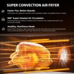 Nuwave Bravo Air Fryer Toaster Sensible Oven, 10-in-1 Countertop Convecti... - Image 3