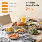 Nuwave Bravo Air Fryer Toaster Sensible Oven, 10-in-1 Countertop Convecti... - Image 5