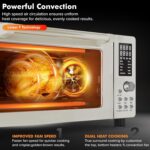Nuwave Bravo Air Fryer Toaster Sensible Oven, 10-in-1 Countertop Convecti... - Image 7