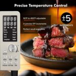 Nuwave Bravo Air Fryer Toaster Sensible Oven, 10-in-1 Countertop Convecti... - Image 8