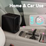 EUHOMY Mini Fridge, 4 Liter/6 Cans AC/DC Small Fridge for Skinca... - Image 5