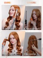 SHEGLAM Automated Curling Iron 1 1/4 inch with 3 Temperatures Quick Hea... - Image 4
