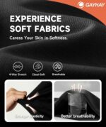 GAYHAY Excessive Waisted Leggings for Ladies - Delicate Opaque Slim Tummy Contro... - Image 4