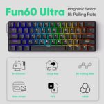 MONSGEEK FUN60 Extremely Fast Set off Gaming Keyboard 8k Magnetic Swap ... - Image 3
