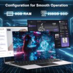 2025 14 Inch Laptop computer Pc Win 11 8GB+256GB SSD As much as 1TB SSD Develop... - Image 3