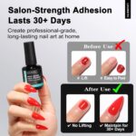 Skilled Acid-Free Nail Primer, Quick-Drying Nail Bond for UV Gel N... - Image 3