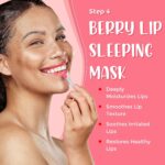 6-in-1 Lip Care Package With Lip Sleeping Masks, Silicone Brush, Sugar Lip ... - Image 4