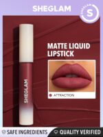 SHEGLAM Matte Attract Liquid Lipstick Lengthy Lasting Excessive Pigment Lipstic... - Image 4