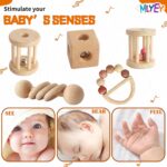 Picket Child Toy 8pcs, Montessori Toys for Infants 1-3 Years Outdated, Picket... - Image 6