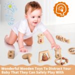 Picket Child Toy 8pcs, Montessori Toys for Infants 1-3 Years Outdated, Picket... - Image 7