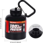 Protein Powder and Complement Funnel Keychain - Protein Powder Comprise... - Image 3