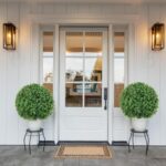 25.6" Synthetic Boxwood Topiary Ball Bushes: 2 Pack Pretend Shrubs with S... - Image 7