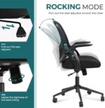 SMUG Residence Workplace Chair Ergonomic Desk Chair Mesh Laptop Chair Trendy... - Image 7