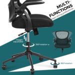 SMUG Residence Workplace Chair Ergonomic Desk Chair Mesh Laptop Chair Trendy... - Image 8