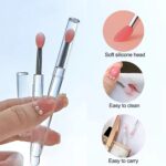 Lip Brush, 6PCS Silicone Lip Applicator Reusable Lip Masks Applicator, ... - Image 3