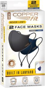 Copper Match Unisex By no means Misplaced Face Masks for Adults, Reusable Washable ... - Image 6