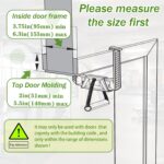 Moveable Pull Up Bar,Pull Up Bar Door Body for Work from Residence Health... - Image 3