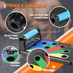 Push Up Board Exercise Tools | Foldable Health Board with 5 Resist... - Image 3