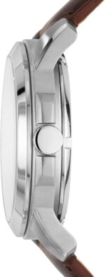 Fossil Males's Grant Quartz Stainless Metal and Leather-based Chronograph Watc... - Image 4