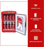 Coca-Cola 25L Retro Mini Fridge Polar Bear Design Transportable Cooler/Heat... - Image 5