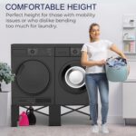 2 in 1 Washer Dryer Pedestals, 13" Top, 28.3" Broad, 700lbs Capability... - Image 4