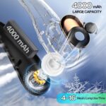 KIDEE Neck Fan, Transportable Bladeless Neck Followers, Improve 360° Airflow, Su... - Image 5