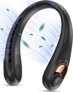 KIDEE Neck Fan, Transportable Bladeless Neck Followers, Improve 360° Airflow, Su... - Image 8