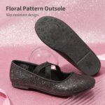 DREAM PAIRS Ladies Ballerina Gown Sneakers Mary Jane Flats - Image 6