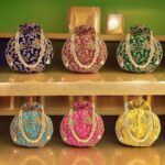 IGH Ethnic Potli Bag Women Purse Batwa Pearls Deal with Clutch Purse f... - Image 6