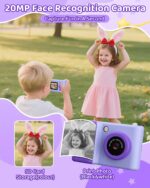 Youngsters Digital camera Instantaneous Print, 20MP 1080P Video Instantaneous Print Digital camera for Ok... - Image 3